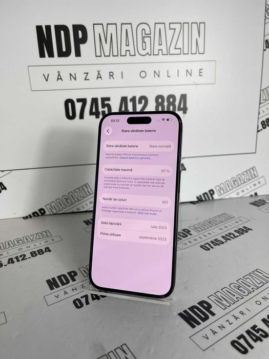NDP Amanet NON-STOP Bld. Iuliu Maniu 69 IPHONE 15 PRO (47200)