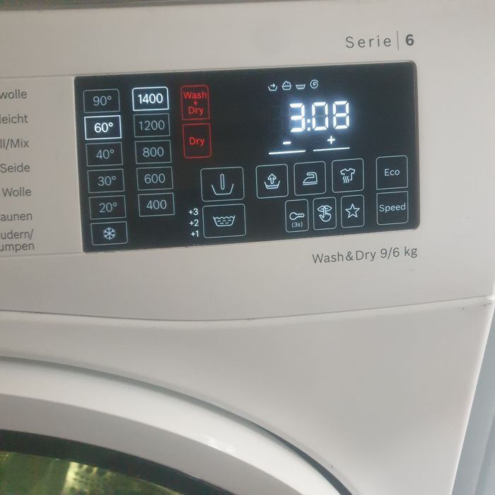 Пералня  със сушилня  Bosch serie 8 9/6kg