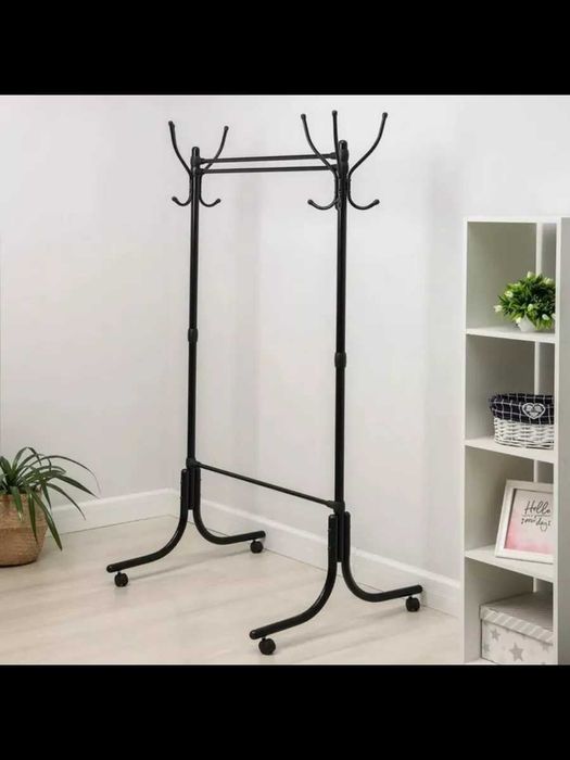 Вешалка напольная для одежды металлическая