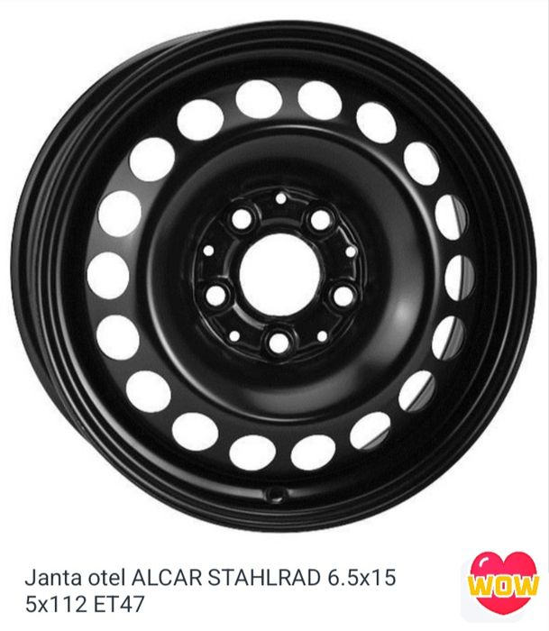 Janta noua otel 6.5x15    5x112    ET47