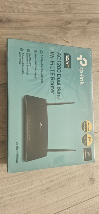 Router Wireless 4G+ TP-Link Archer MR500 AC1200, Dual-Band, Gigabit - Nou, Sigilat