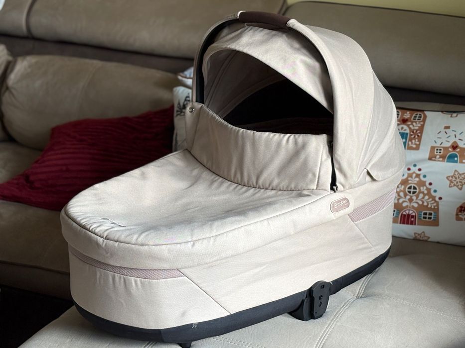 Cybex Cot S Lux almond beige кош за новородено