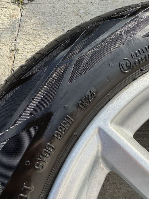 SET Roti/Jante R17 cauciucuri noi BMW Style 618