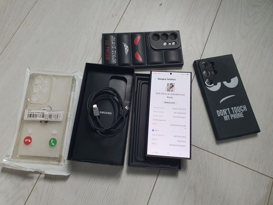 Samsung S 24 Ultra fullbox,huse..