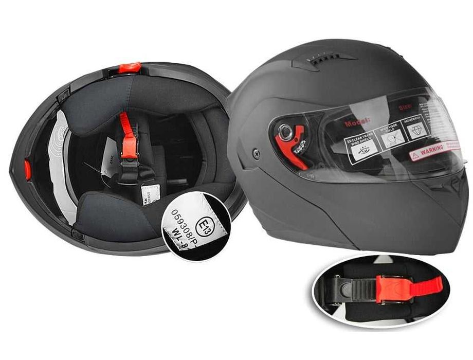 Casca Scuter Moto Modulabila Flip Up NOUA Cagula Cadou