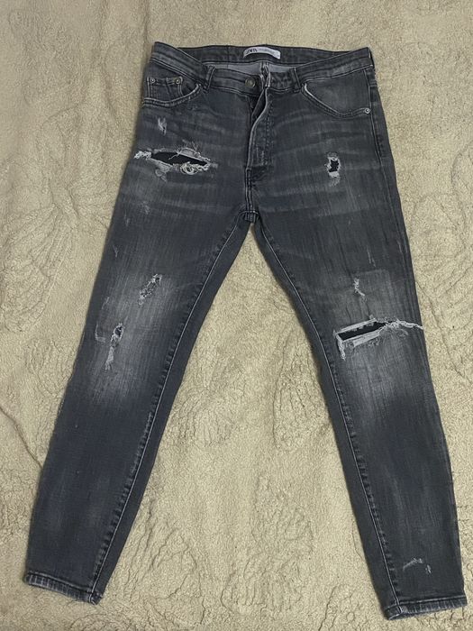 Blugi zara negri marimea 44