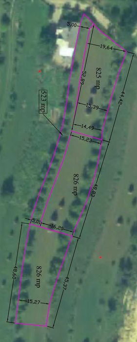 Vand parcele de teren