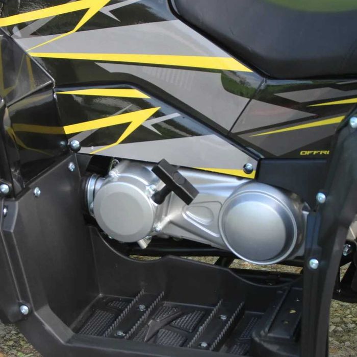 Бензиново АТВ/ATV 250cc/250 кубика RockHunter с лебедка Black/Yellow