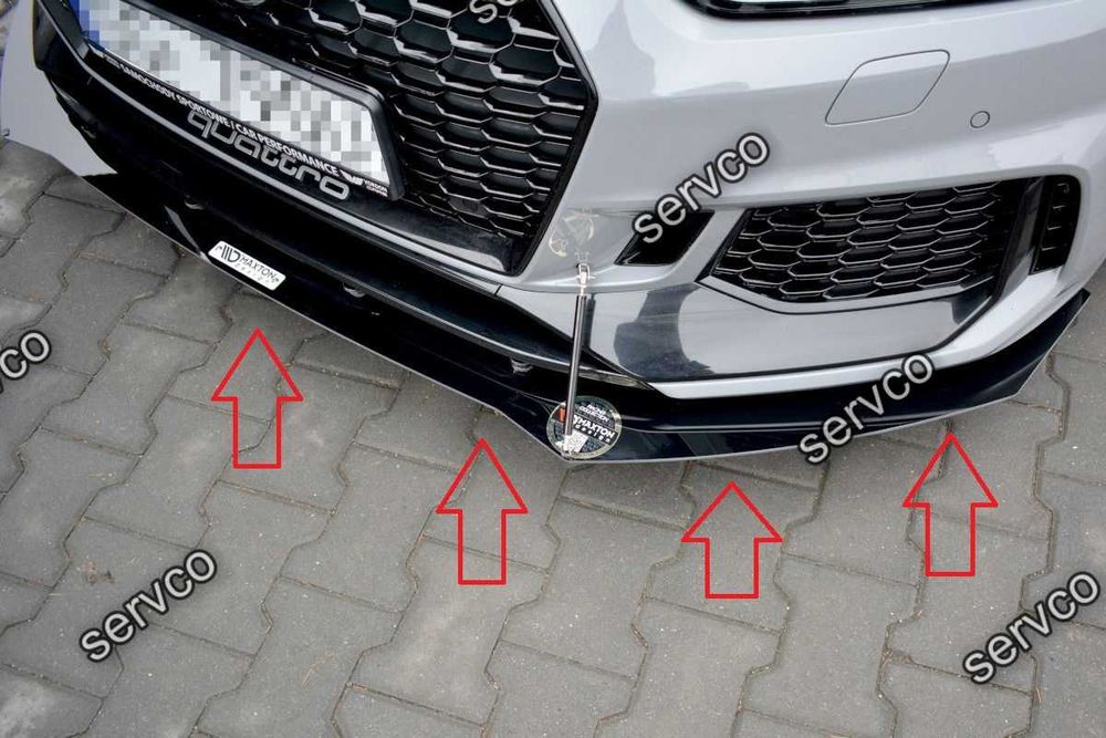Pachet Body kit tuning Audi A5 RS5 Mk2 F5 Coupe 2017-2019 v8 - Maxton