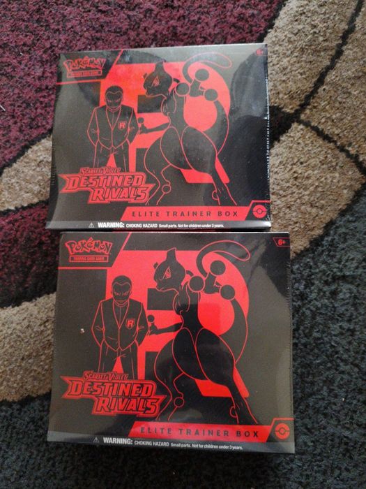 Pokemon scarlet violet destined rivals elite trainer box etb 1buc