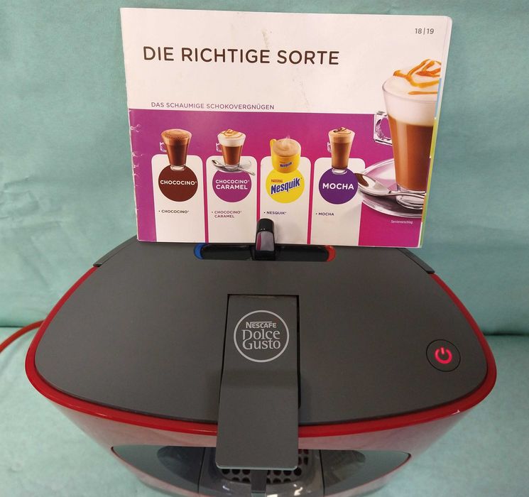 Кафемашина с гаранция 1 година NESCAFÉ® Krups система Dolce Gusto OBLO.Red