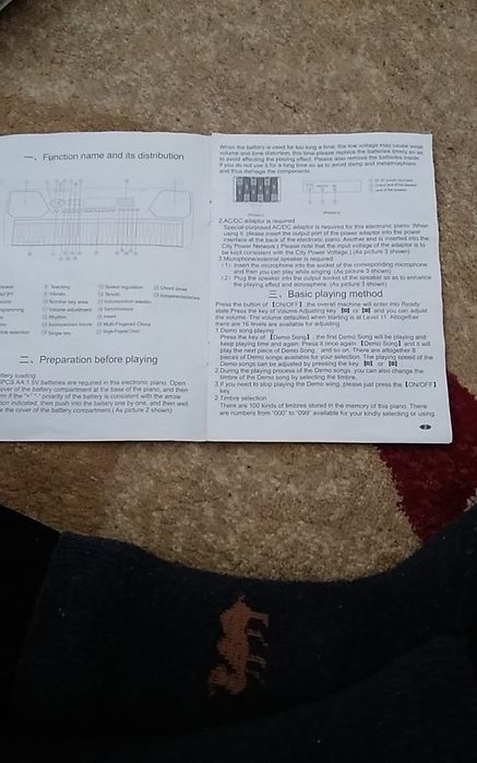 синтезатор  Electronic keyboard