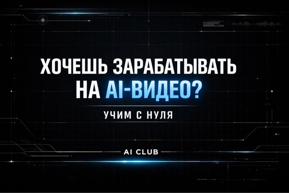 Обучение AI с нуля | Доход онлайн