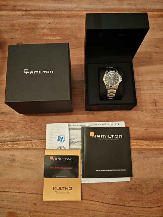 Vând ceas automatic Hamilton Khaki King
