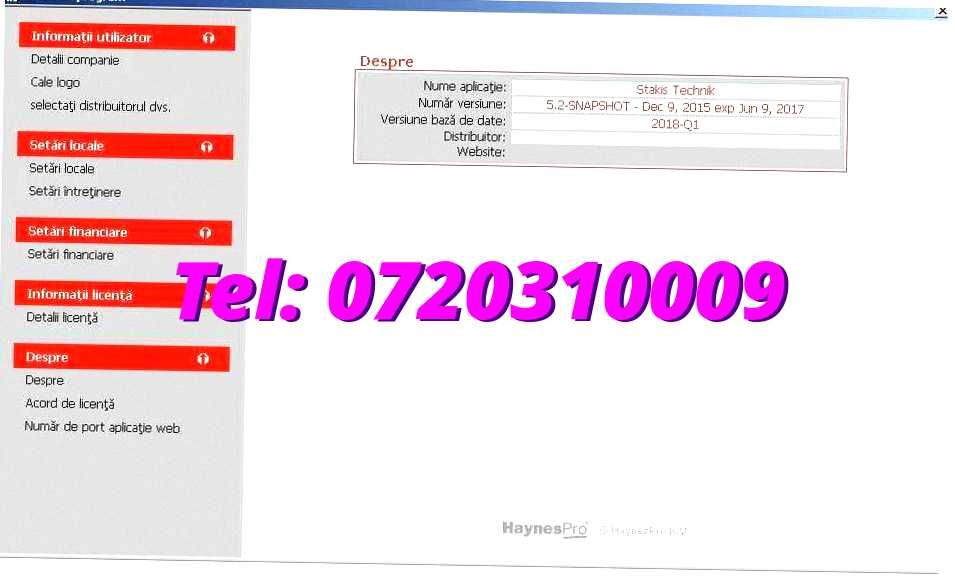 Soft  Program Auto Vivid Atris Haynes Pro Teknich 2016 Atris Stakis