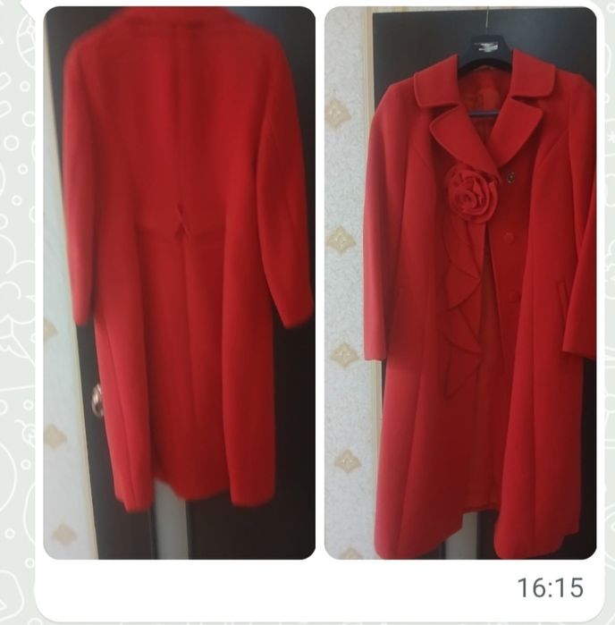 Продам новое драпрвое пальто