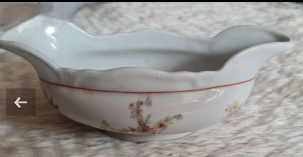 Сосиери, фрутиера с купички 3бр, стъкло,Йена, чинии