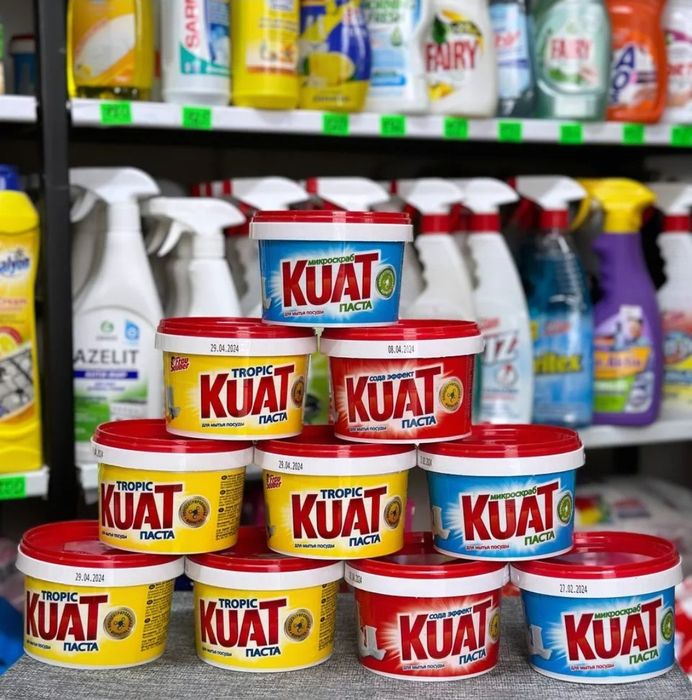 Универсальная паста для мытья посуды