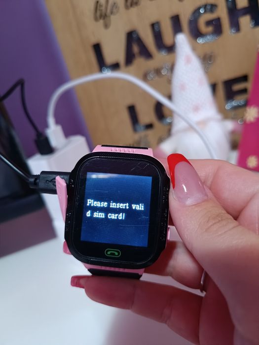 Smartwatch copii Morefit roz