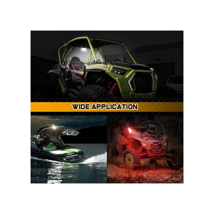 Lampa LED iluminat cabina UTV ATV JEEP BARCA cu acumulator