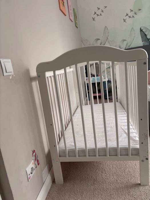 Pătuț bebe cu saltea de cocos