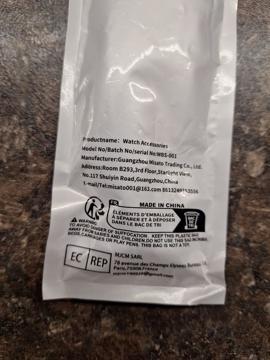 Двуцветна верижка two twotone злато/ метал за  часовник  Casio