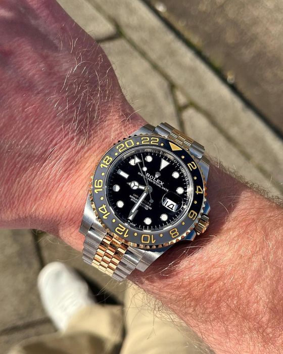 Rolex Gmt - Master ll Two Tone