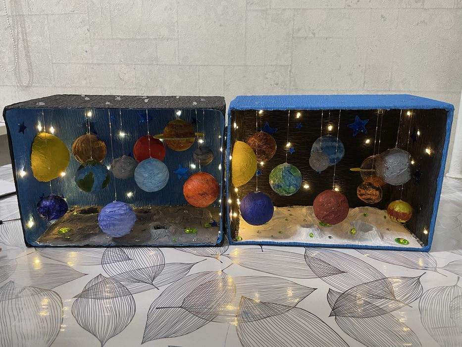 Поделка солнечная система