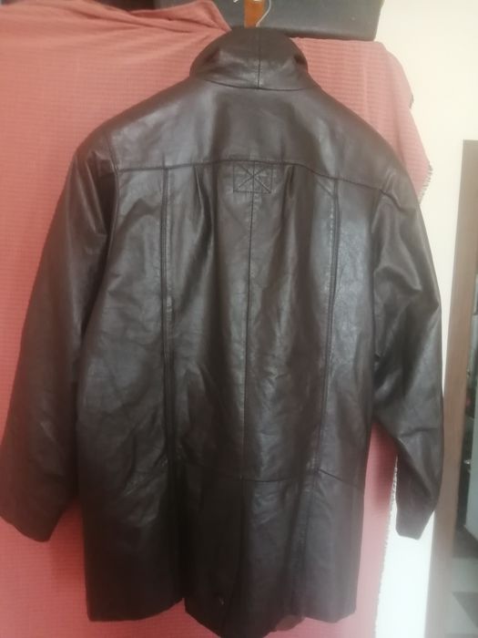 Дамско яке, кожа, естествена.