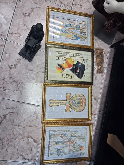 Продам папирус и статуэтки с Египта.