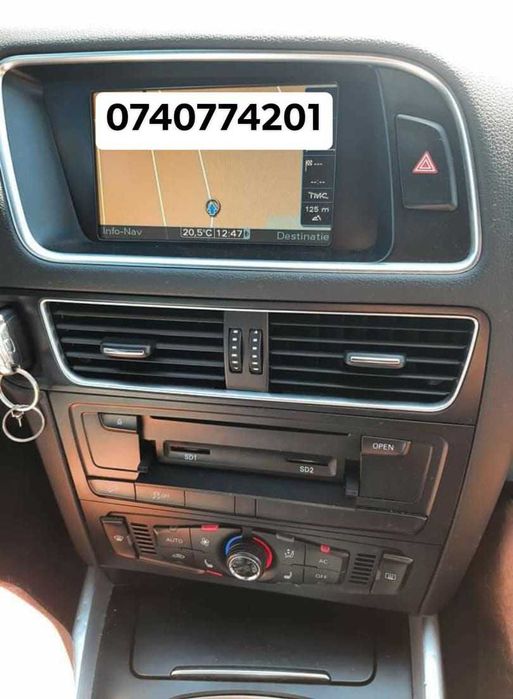 HARTI NAVIGATIE AUDI 2025 A4 A5 A6 A8 Q5 Q7 Meniu + Voce Limba Romana