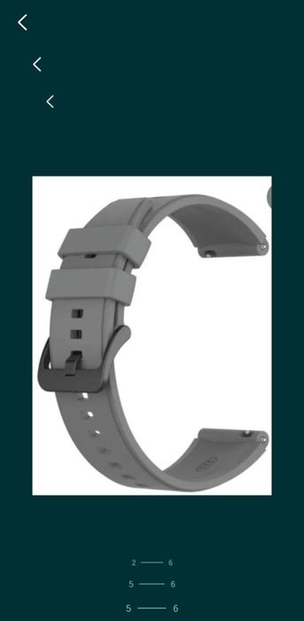 Curea silicon/piele de calitate, 22 mm, compatibilitste cu majoritatea