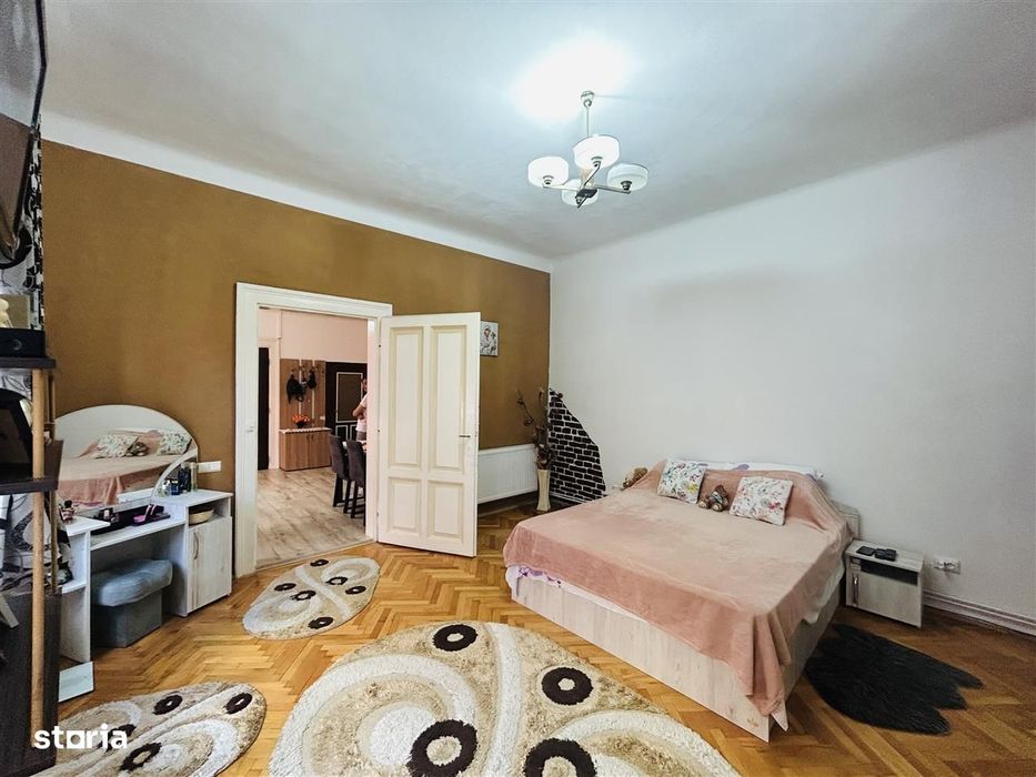 Apartament in centrul Sibiului – 57 mp utili + pivnita 11 mp, mobilat