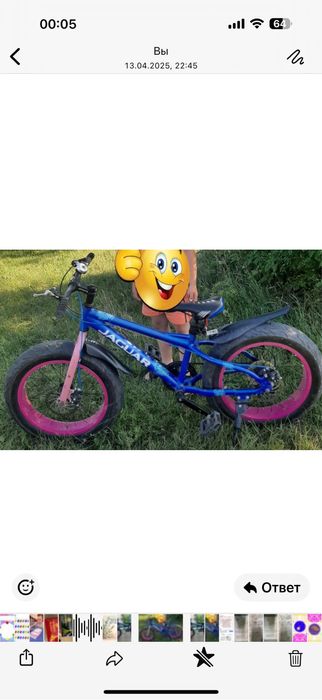 Продам фэтбайк велосипед