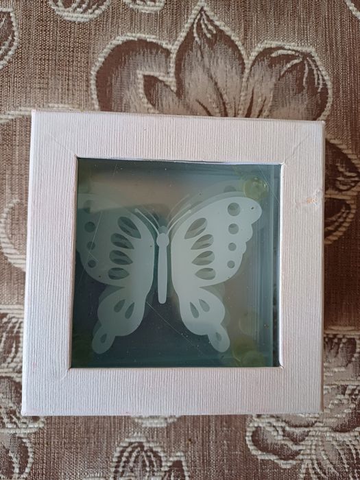 Комплект стъклени подложки за кафе