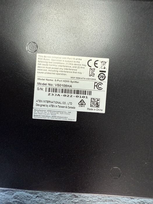 Multiplicator HDMI ATEN 8 Porturi Ultra HD 4K