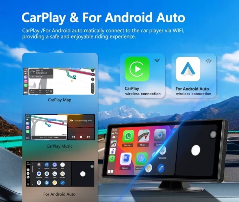 Navigație auto car play 10,26 inch