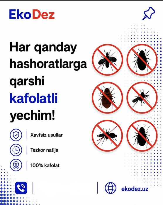 Дезинфекция в Ташкенте