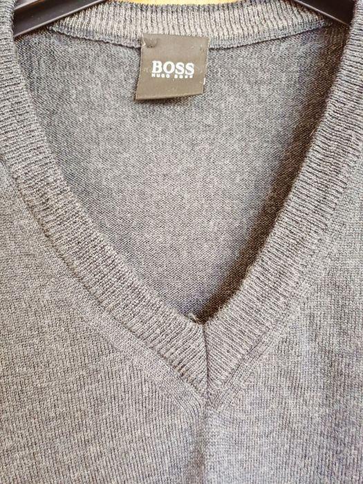 Boss Hugo Boss вълнен пуловер XL