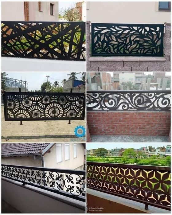 Vand balustrada fier