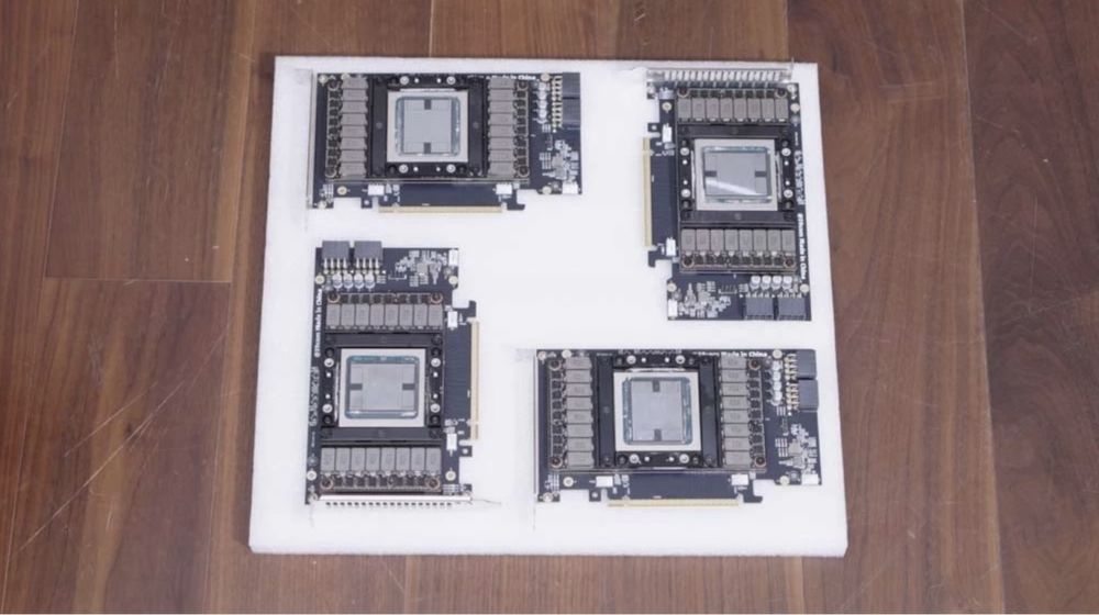 Server AI GPU 4× NVIDIA V100 32GB - 128GB VRAM NVLink Deep Learning