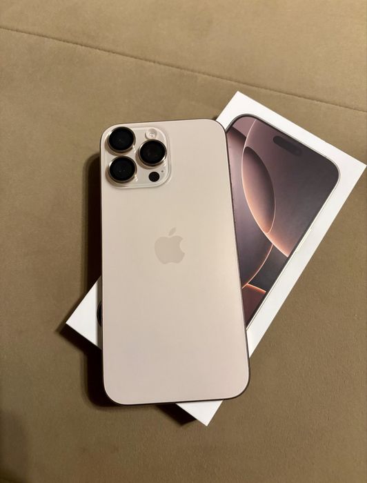 Iphone 16 pro max 256 gb desert titanium schimb cu 17 pro max
