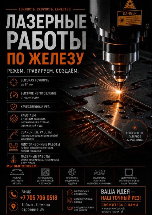 Услуги лазерной резки металла