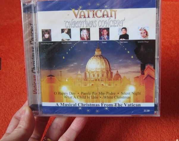cadou rar  Vatican Concert de Crăciun cd made UK 2002 sigilat