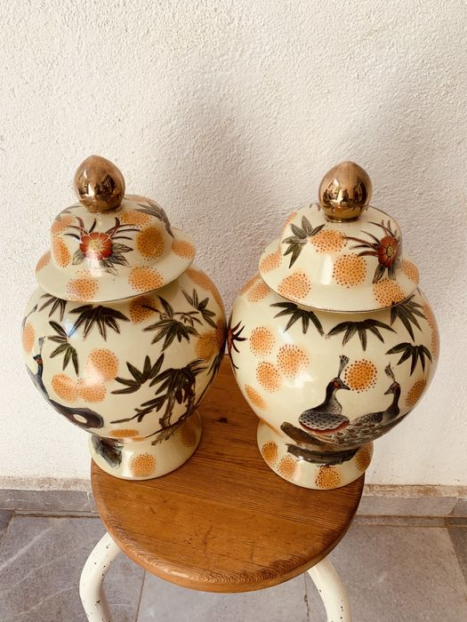 Ретро декоративни шведски керамични вази – комплект