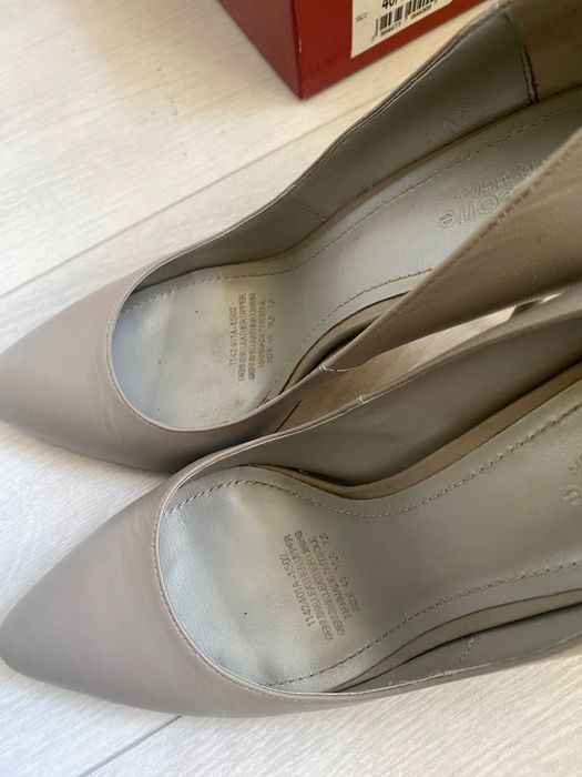 Серые туфли от Mascotte 40 размер