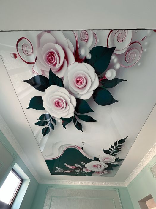 Натяжные потолки под ключ | Natyajnoy potolok tayyor holatda o’rnatamz