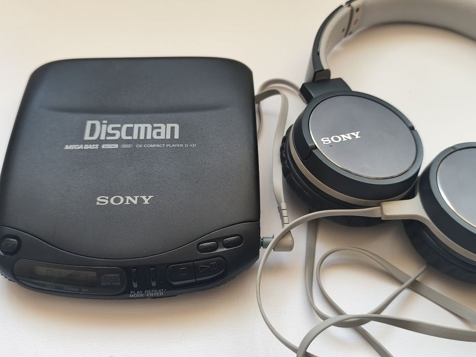CD player + căști Sony