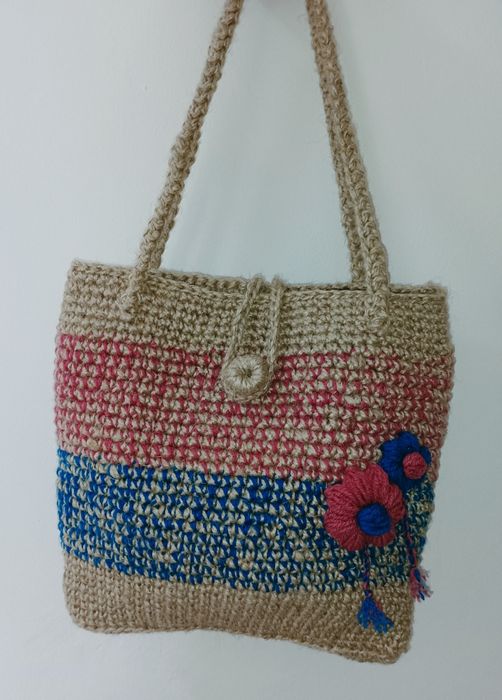 Ръчно изработена лятна чанта