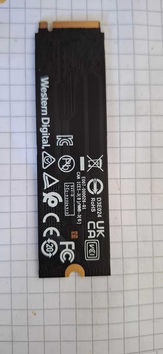 SSD WD 1TB pentru laptop